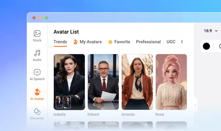 ¿Cómo crear vídeos para podcasts utilizando nuestro avatar de IA?